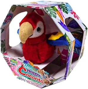Happy Cocorito Rosso – Peluche Parlante Interattivo Con Suoni, Canzoni E Ali Che - Foto 1 di 1