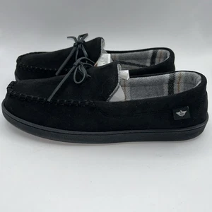 Dockers Men's Slippers Black Size 9-10 Excellent Condition House Shoes - Picture 1 of 5