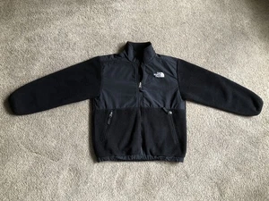 The North Face - Denali Youth Jacket - M - Black Full Zip Outdoor Hiking Winter - Picture 1 of 4