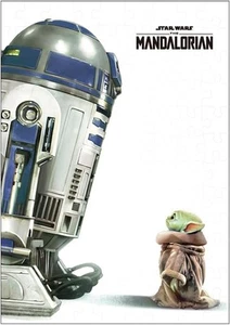 Tenyo [Made in Japan] 108 Piece Jigsaw Puzzle Star Wars R2-D2 & Grogu (18.2 - Picture 1 of 4