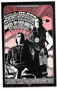 1970 Bill Graham Konzert Handzettel mit Boz Skaggs & Cold Blood - Bild 1 von 2