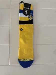 Stance NBA Golden State Warriors Crew Height Socks with Logo Size M 9-13 - Picture 1 of 7