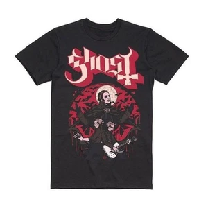 Camisa hot Ghost Band Color Negro Talla Completa S-5XL - Imagen 1 de 3