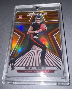 2024 Panini Rookies & Stars - Rookies Michael Penix Jr. #179 Orange 110/249 (RC) - Picture 1 of 2
