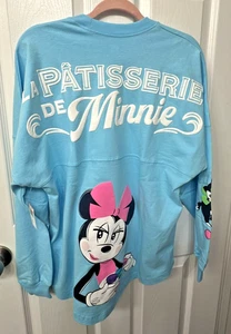 !New Disney Parks Minnie Mouse Spirit Jersey France La Patisserie De Minnie S - Picture 1 of 2