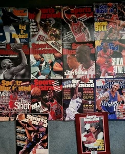 (14) Michael Jordan Chicago Bulls Sports Illustrated SI Magazine Cover Lot - Picture 1 of 4