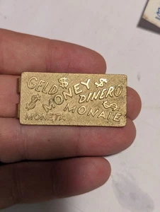 Vintage Anson Geld Dinero Money Clip - Picture 1 of 3