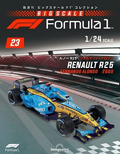 Colección DeAGOSTINI 1/24 Gran Escala F1 Nº 23 Renault R25 Fernando Alonso 2005 Foto 1 de 4