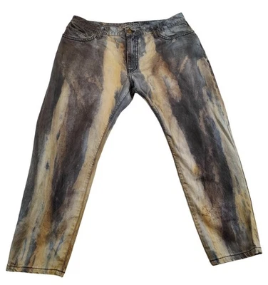 Robins Jeans Men's Multi colored Rhinestone Pocket Jeans Size 40 - Image 1 of 4