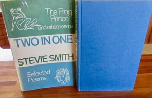 Stevie Smith ~ DOS en UNO. 1971 HBDJ + Frog Prince y otros poemas aquí en melb - Imagen 1 de 12