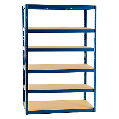 4, 5, Or 6 Tier Heavy Duty Boltless Metal Shelving Shelves Storage Shelf Garage  • 84.99£