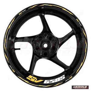 For SUZUKI SV650S SV 650S  Waterproof Decal Wheel Reflective RIM Stickers - Foto 1 di 24
