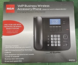 RCA VoIP Business Wireless Accessory Phone IP070S New!!! In Box telephone - Picture 1 of 4
