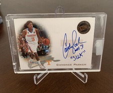 2008 Press Pass - Press Pass Signings Blue #PPS-CP Candace Parker Rare “Silk”