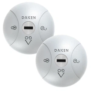 Lieferwagen-Schloss - Saturn GO 2er-Pack - Grau - Für Van und Transporter - Bild 1 von 10