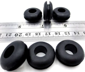 Rubber Grommet - Fits 5/8" Hole, 1/8" Panel, 3/8" ID - High Quality Perfect Fit! - Picture 1 of 12