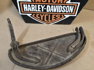 Old Harley Knucklehead Flathead Panhead Half Moon Footboard 50603-40 - Foto 1 di 5