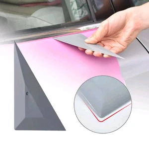 2X Car Window Tint Triangle Squeegee Film Installation Scraper Cleaning Tools - Foto 1 di 14