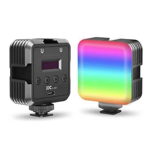 RGB Video Lights Photography Lighting LED CRI95+ 2500-8500K Dimmable w/Cold Shoe - Picture 1 of 15