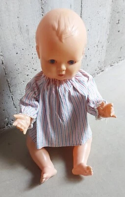 KADER OK (Hong Kong), bambolotto neonato in celluloide anni '60 - Immagine 1 di 4