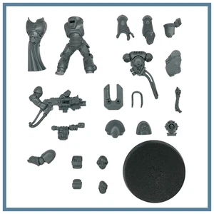 Company Heroes Singles - Veteran With Heavy Bolter - Space Marines - 40K - Picture 1 of 15