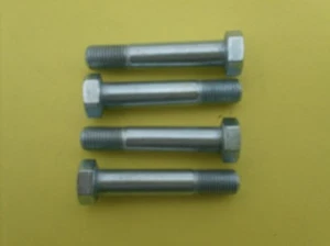 BULLONI TESTA ESAGONALE 3/8" UNF X 2" LUNGHI UFB137/16 GAMBO LUNGO X 4 - Foto 1 di 1