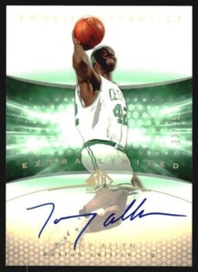 2004-05 SP Authentic Limited Extra #163 Tony Allen RC Auto /25