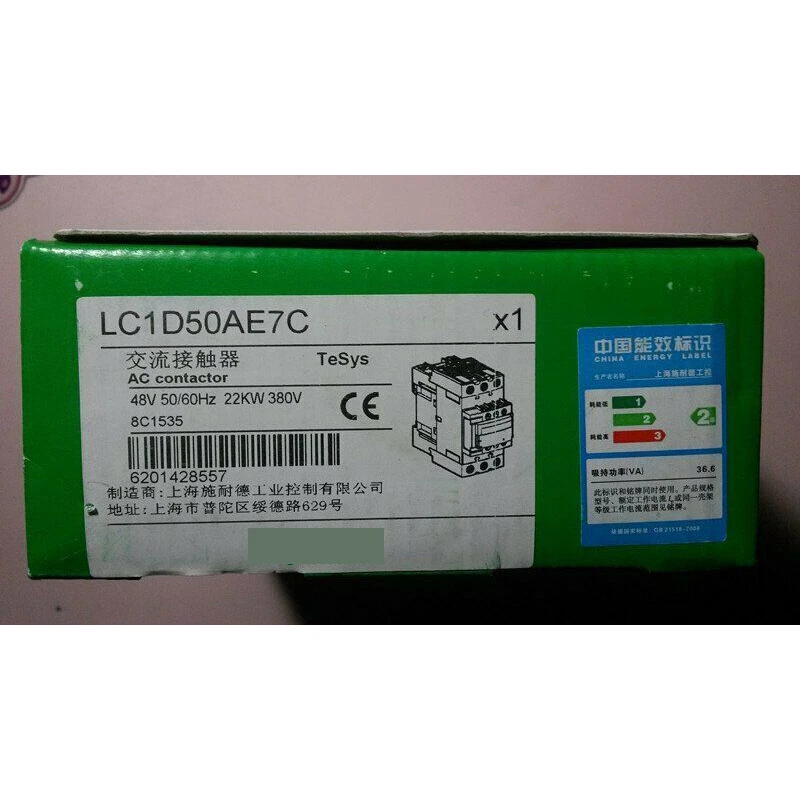 one New Schneider LC1D50AE7C contactor LC1D50A AC contactor Fast Delivery - Image 1 of 1