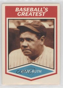 1989 CMC Baseball's Greatest Babe Ruth HOF