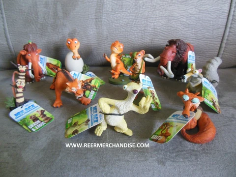 Ice Age Dawn Of The Dinosaurs Complet Set Of 10 Items Cover