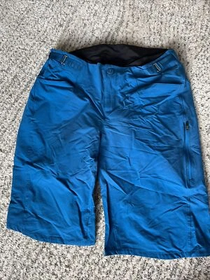 Patagonia W's Dirt Craft Bike Shorts Size 8 HLPE Padded Layered Stellar Blue - Image 1 of 4