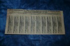 Koupons 1924 Rigaer Holzindustrie Gebrüder Theurer Coupons zu aktie No 358