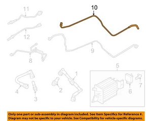 FORD OEM 15-16 F-150 3.5L-V6 Emission-Hose FL3Z9G297G - Bild 1 von 2