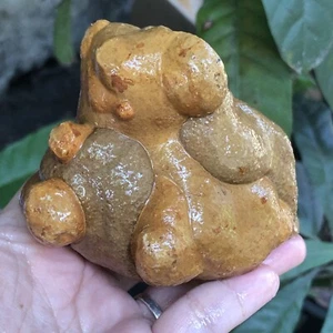 373Gr RARE VIEWING STONE,LIME MUD CRYSTAL CALCITE NATURAL Rough Mineral Specimen - Picture 1 of 11