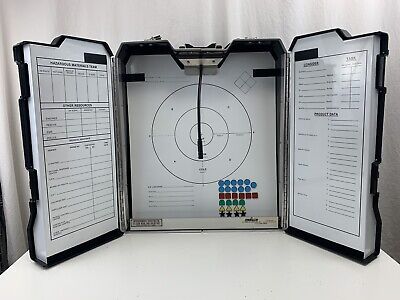 Risk Assessment Incident Analysis Hazardous Material Carrying Case Box Dry Erase • 119.99$