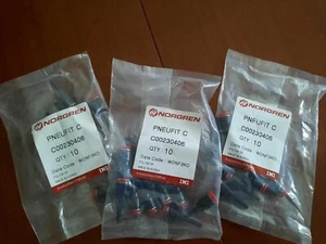 30x  Pneumatik Anschluss Norgren Pneufit  C   C00230406 - Bild 1 von 3
