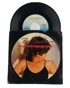 45 Record 7" - PAT BENATAR: HIT ME WITH YOUR BEST SHOT Single VG++ - Foto 1 di 11