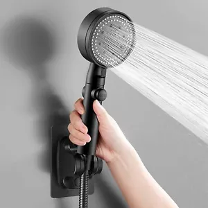 High-Pressure Shower Head, Multi-Functional Hand Held Sprinkler With 5 Modes New - Picture 1 of 6