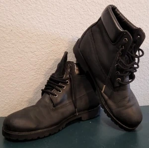 Timberland Men's 10061 6-Inch Wide Premium Boots, black Nubuck, Size 9.5M - Picture 1 of 10