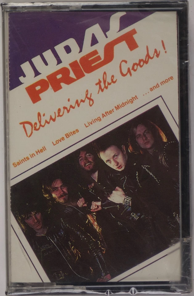 JUDAS PRIEST: Delivering the Goods SEALED Cassette Tape Rare! - Image 1 of 3