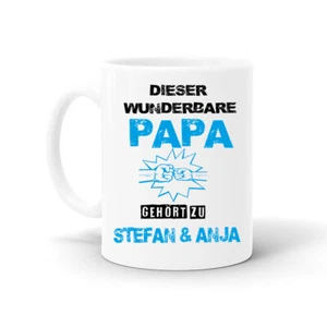 MARAVILLOSA TAZA PAPÁ IMPRESA TAZA DÍA PAPÁ REGALO CERÁMICA TAZA MOTIVADA - Imagen 1 de 1