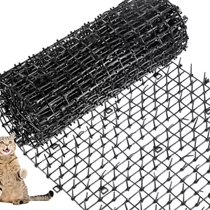 79 X 12 Inch/1 Roll Cat Spikes Keep Dog off Couch Cat Deterrent Mat Strips Spike - Picture 1 of 7