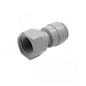 Endstück gerade weiblich 1/4" x 1/8" NPTF PAKET 10 STÜCK - Bild 1 von 1