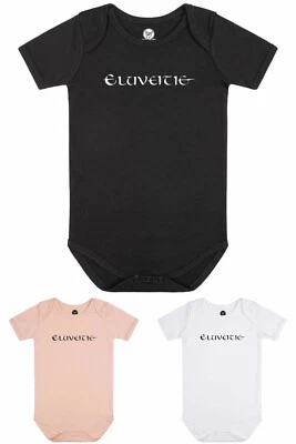 Eluveitie-Logo Baby Body 100% Bio Baumwolle Organic Neu-New (Metal-Kids)