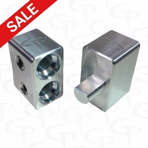 Doppio Ingresso 1/0 2/0 a 1/0 AWG GAUGE GP Car Audio COPPIA Ingressi Amplificatore - Foto 1 di 4