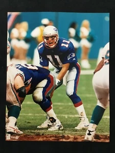 Drew Bledsoe No. 11 New England Patriots Football 8x10 Color Photo VI - Picture 1 of 1