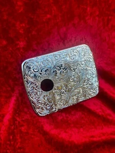 HARLEY DAVIDSON CUSTOM HANDGRAVUR CHROM SPULE/ZÜNDSCHALTER GEHÄUSE - Bild 1 von 9