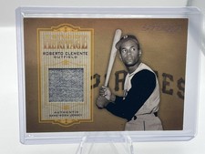 2004 Donruss Studio Heritage #5 Roberto Clemente Patch MISSING Serial #