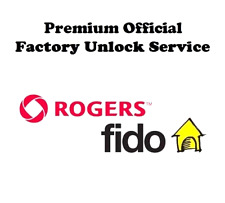 Rogers Fido Canada Factory Unlock Service For All iPhone Models
