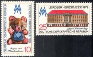 Germany 1979 Teddy Bear/Toys/Bears/Buildings/Architecture/Fair 2v set (n28781) - Picture 1 of 1